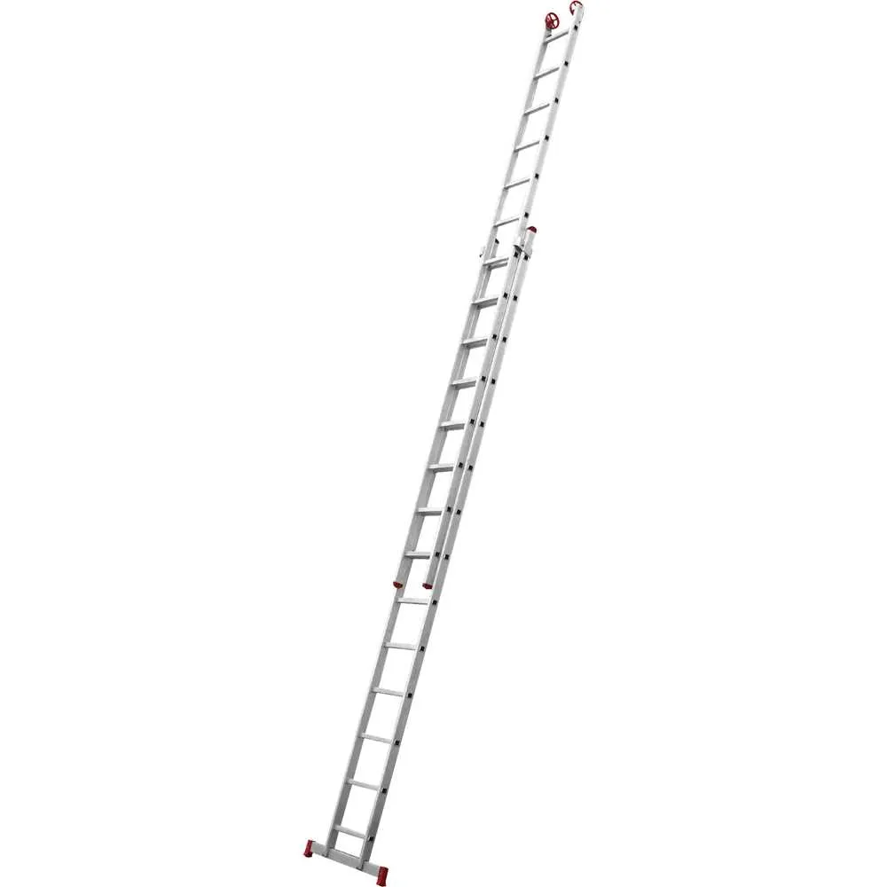 ESCADA EXTENSIVA DE ALUMINIO 02X14 DEGRAUS BOTAFOGO