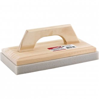 DESEMPENADEIRA DE MADEIRA 140X270MM COM ESPUMA NOVE54