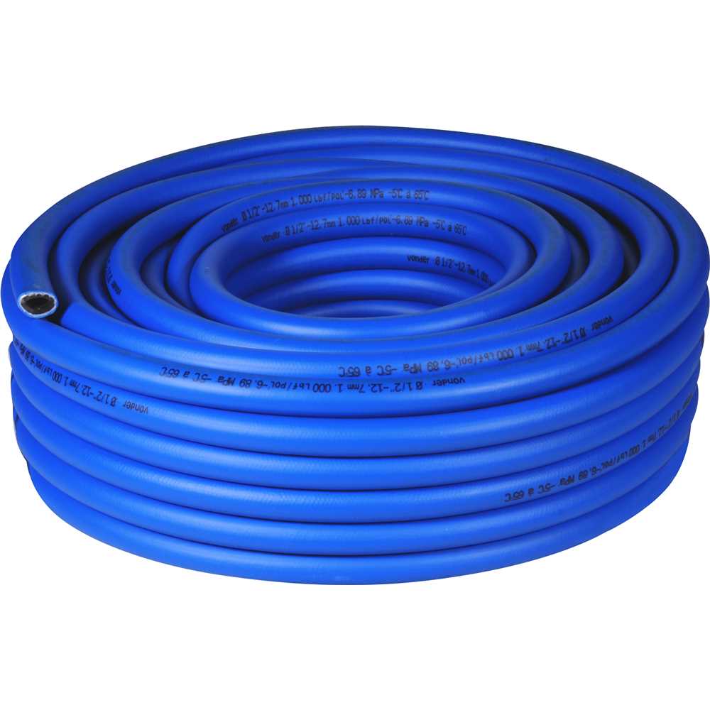 MANGUEIRA BORRACHA 1/2 LAVA AUTO 1000PSI AZUL VONDER