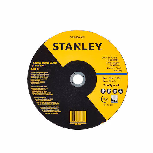 DISCO DE CORTE 230X3,0MM 9X1/8