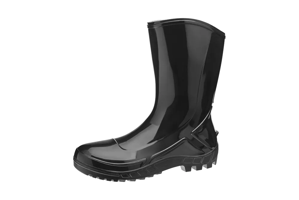BOTA DE PVC SEM FORRO 37 PRETA VULCAFLEX