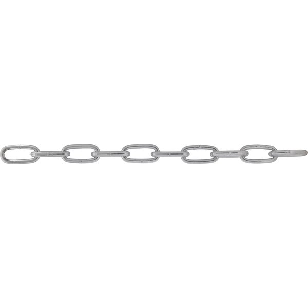 CORRENTE ELO LONGO 06,50MM ZINCADO BRANCO