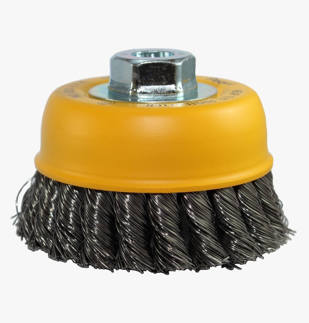 ESCOVA COPO TRANÇADA 65XM14 AÇO TEMPERADO PEQUI