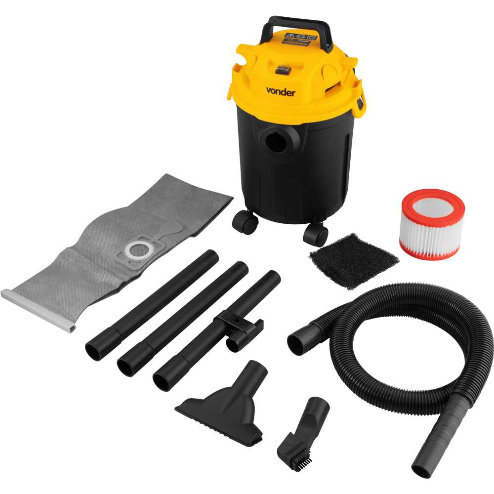 ASPIRADOR DE PÓ E LÍQUIDOS 1000W APV1010 220V VONDER