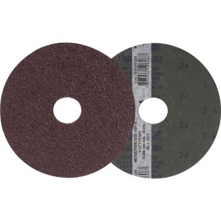 LIXA DISCO DE FIBRA 115MM G24 PARA AÇO PACOTE COM 10 PEÇAS VDF 12 VONDER