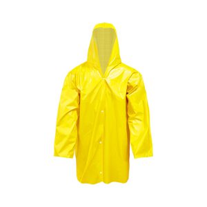 CAPA DE CHUVA PVC COM FORRO TAMANHO GG AMARELA FIT PLASTCOR