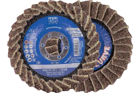 DISCO POLIVLIES CURVE PVL-R 115 A 100 GROSSO PFERD