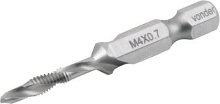 BROCA/MACHO AÇO RÁPIDO M4X0,70 COMBINADA VONDER