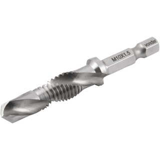 BROCA/MACHO AÇO RÁPIDO M10X1,50MM COMBINADA VONDER