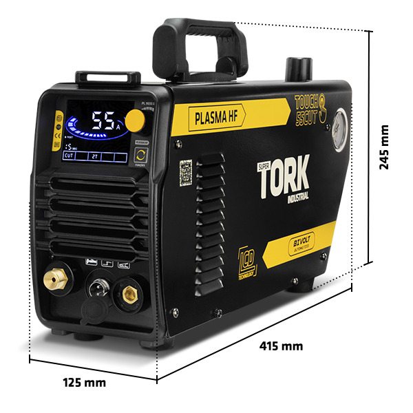 MAQUINA PARA CORTE PLASMA 55 AMPERES PL-9055-BV 127V/220V TORK
