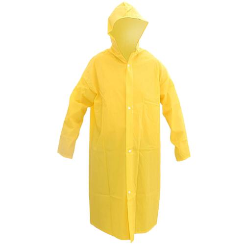 CAPA DE CHUVA PVC COM FORRO TAMANHO G AMARELA BRASCAMP