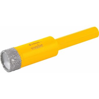 SERRA COPO DIAMANTADA 16 MM COM HASTE REFRIGERADA VONDER