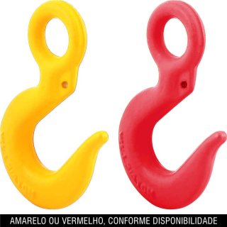GANCHO OLHAL DE AÇO PINTADO 1/4