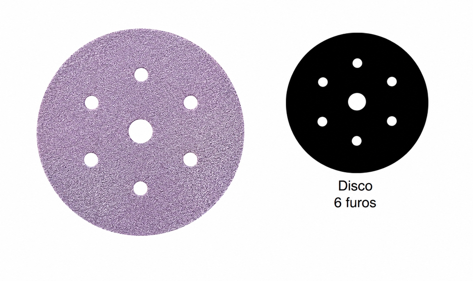 DISCO DE LIXA C/VELCRO 125MM GRAO 120 B22 TFC6 TYROLIT