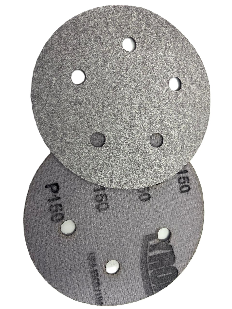 DISCO DE LIXA COM VELCRO 125MM GRÃO 150 B22 TFC6 TYROLIT