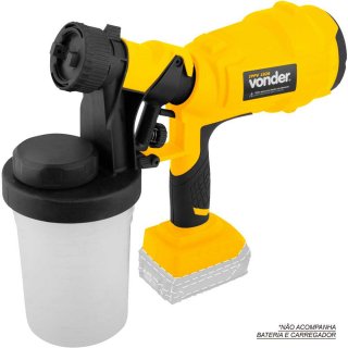 PISTOLA PARA PINTURA BATERIA 18V IPPV1826 SEM BATERIA E SEM CARREGADOR VONDER