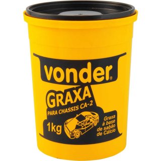 GRAXA MARROM POTE COM 1KG VONDER