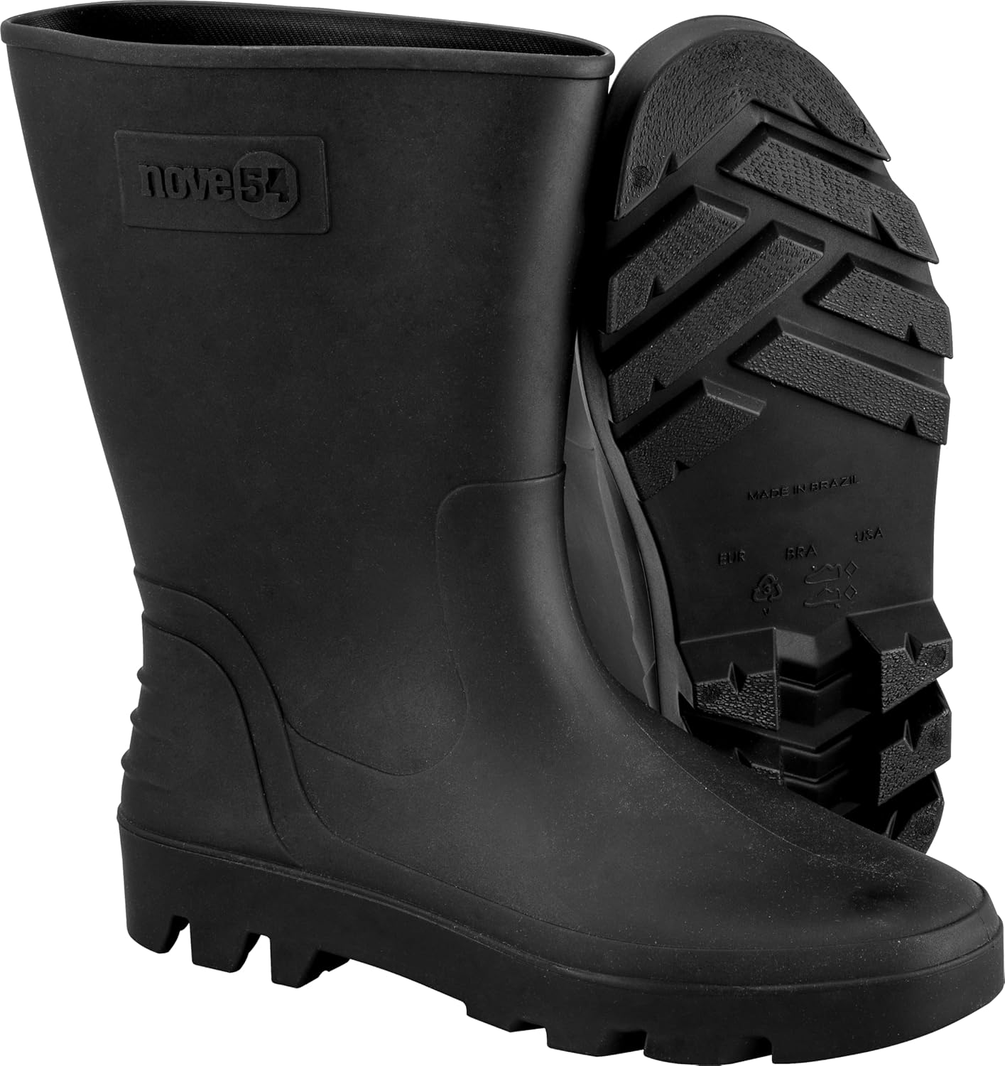 BOTA DE PVC SEM FORRO 40 PRETA NOVE54