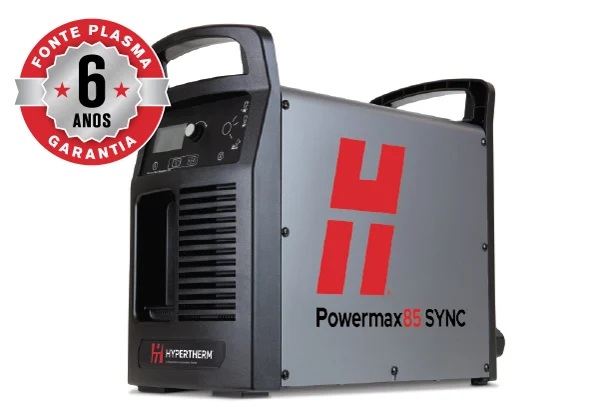 MAQUINA PARA CORTE PLASMA 85A POWERMAX85 SYNC CSA CPC HYPERTHERM