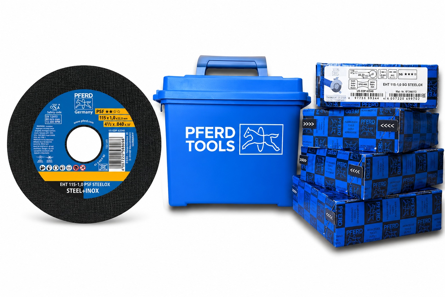 DISCO DE CORTE 115X1,0MM COM 100 PEÇAS ULTRA-THIN BLOCK V PFERD