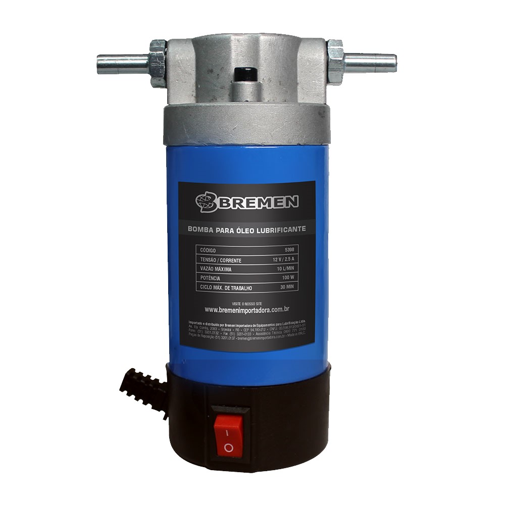 BOMBA PARA TRANSFERÊNCIA DE ÓLEO E DIESEL 12V 04-06L/MIN 5398 BREMEN