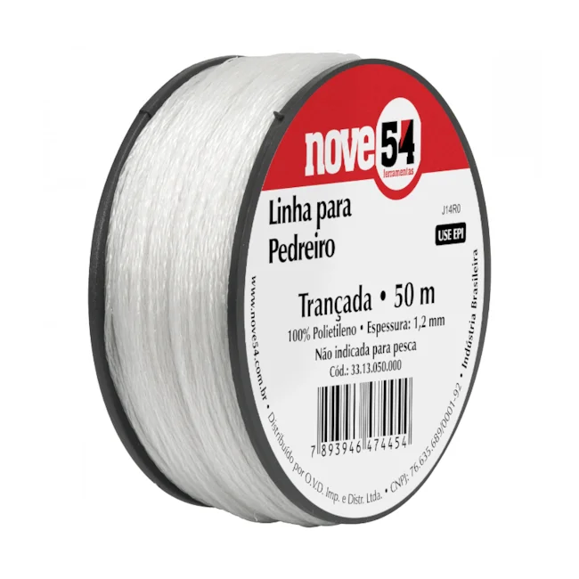 LINHA DE PEDREIRO TRANCADA 50M NOVE54