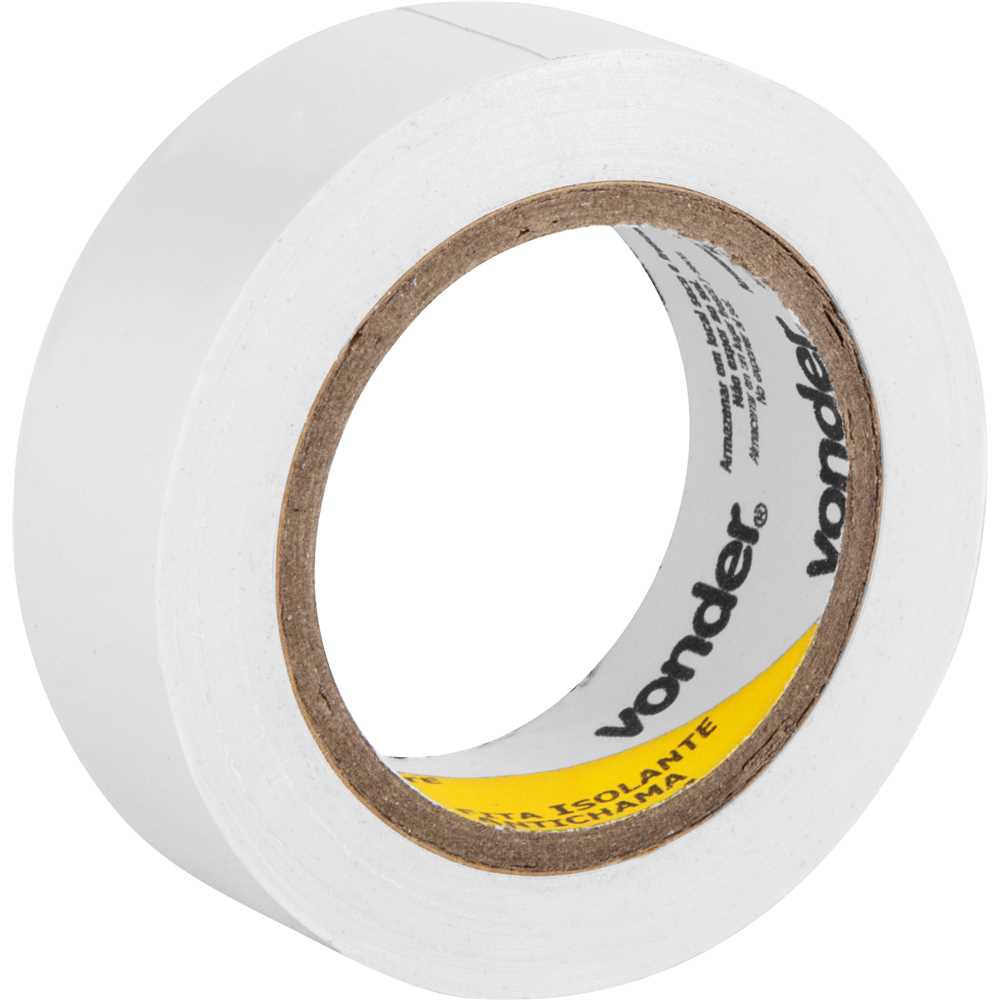 FITA ISOLANTE 19X10MM BRANCA VONDER
