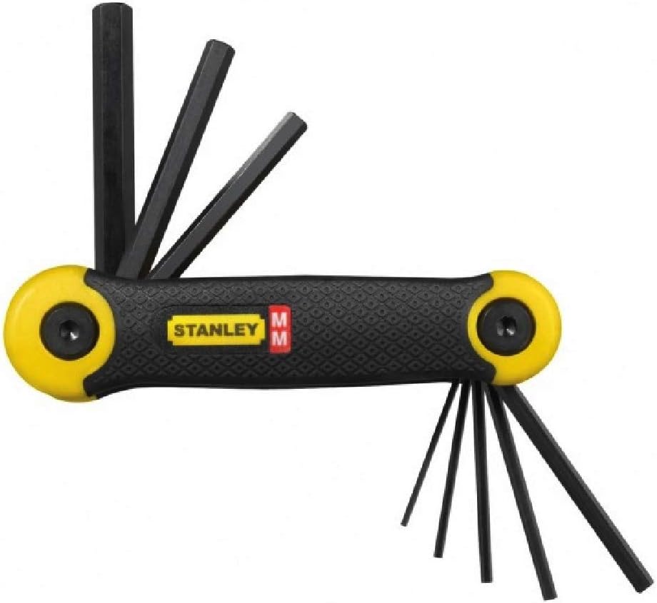 JG CHAVE ALLEN CANIVETE SUPORTE COM 8PC STANLEY