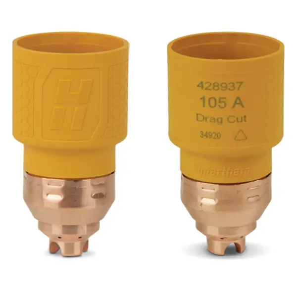 CARTUCHO SMARTSYNC 105A PARA CORTE MANUAL AMARELO HYPERTHERM