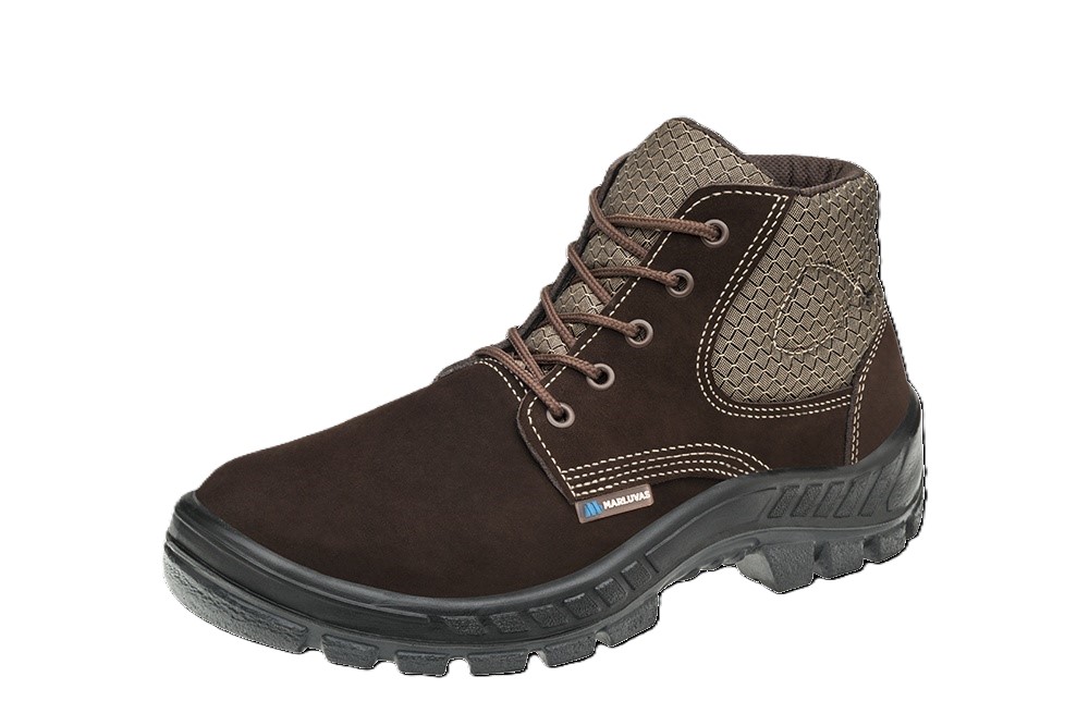 BOTA NUBUCK BICO DE PLÁSTICO 35 50B26 CADARÇO 700312-35 CAFE MARLUVAS