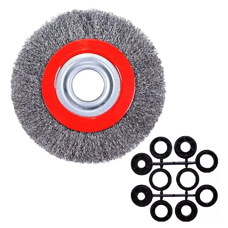ESCOVA CIRCULAR ONDULADA 6X1/2 COM BUCHA REDUÇAO A/C GRAFF VANTAGE