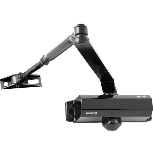 MOLA HIDRAULICA PARA PORTA 25-45KG PRETA NOVE54