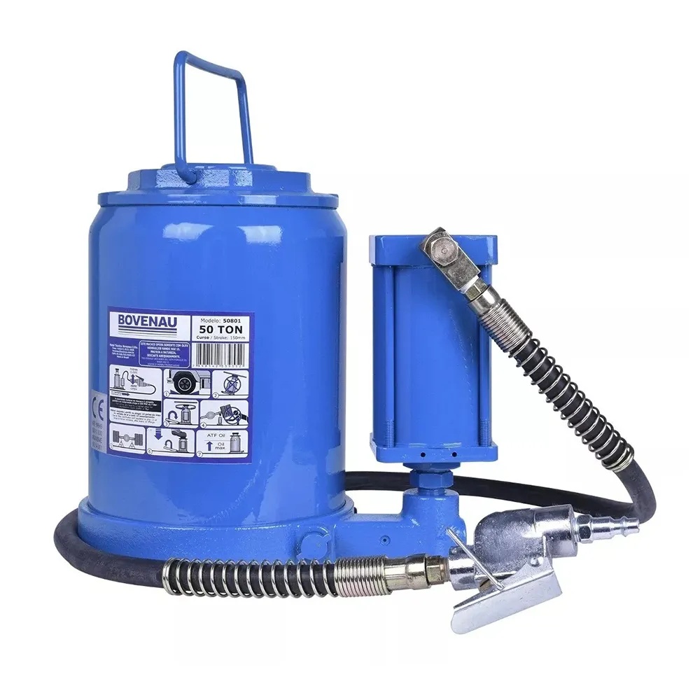 MACACO HIDROPNEUMÁTICO 50 TONELADAS COM VALVULA 50801RP BOVENAU