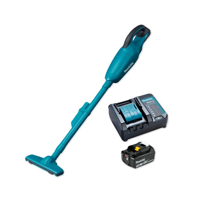 ASPIRADOR DE PO A BATERIA 18V DCL180Z COM BATERIA E COM CARREGADOR MAKITA