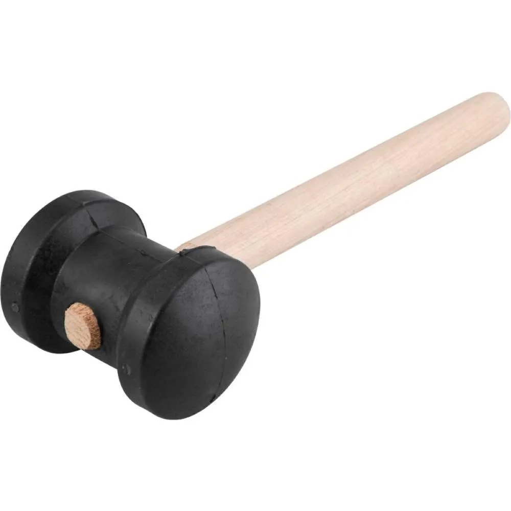 MARTELO BORRACHA 80MM PRETO NOVE54