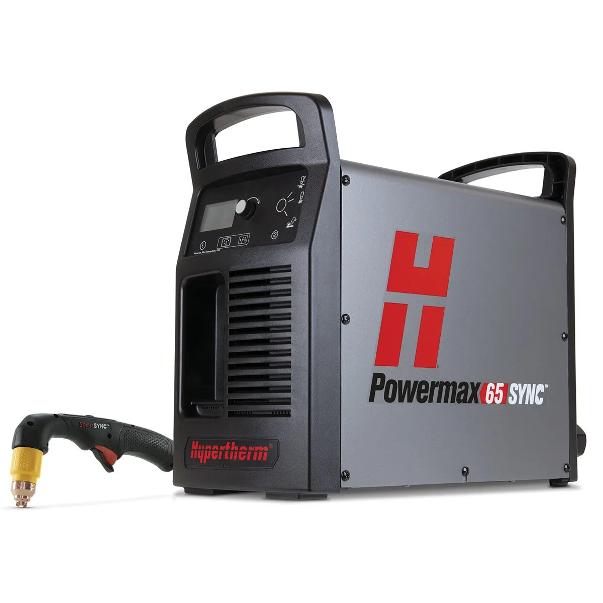 MÁQUINA PARA CORTE PLASMA 65A POWERMAX65 SYNC CSA CPC COM TOCHA 7,6M MECANIZADA HYPERTHERM