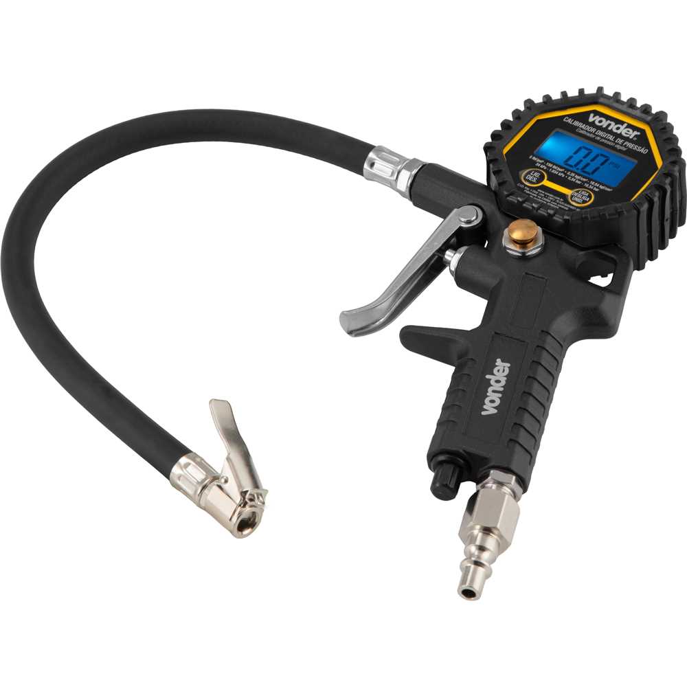 CALIBRADOR DE PNEUS DIGITAL 0-150 LIBRAS CD150 VONDER