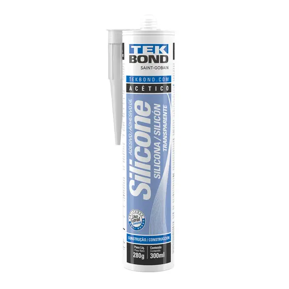 SILICONE INCOLOR 280G TEKBOND