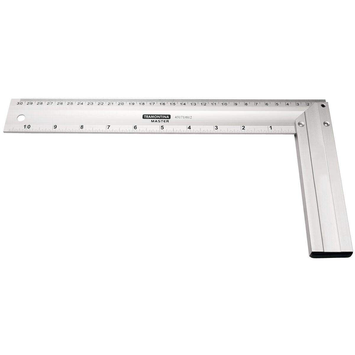 ESQUADRO COM CABO DE ALUMINIO 12