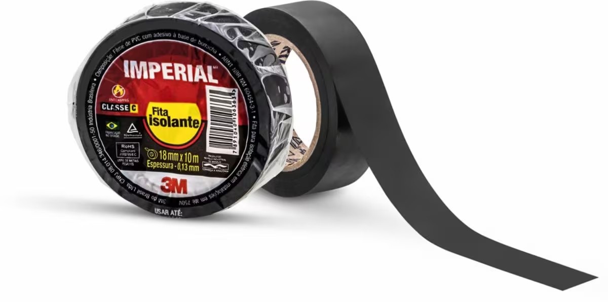 FITA ISOLANTE 18MMX10M IMPERIAL 3M