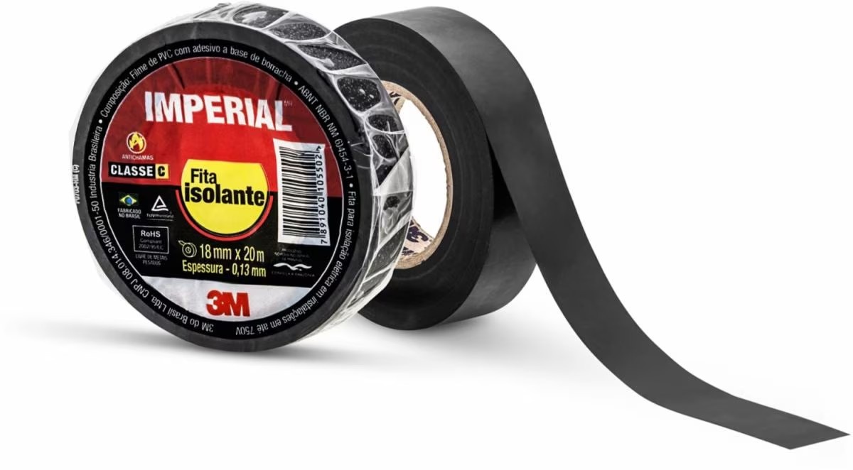 FITA ISOLANTE 18MMX20M IMPERIAL 3M