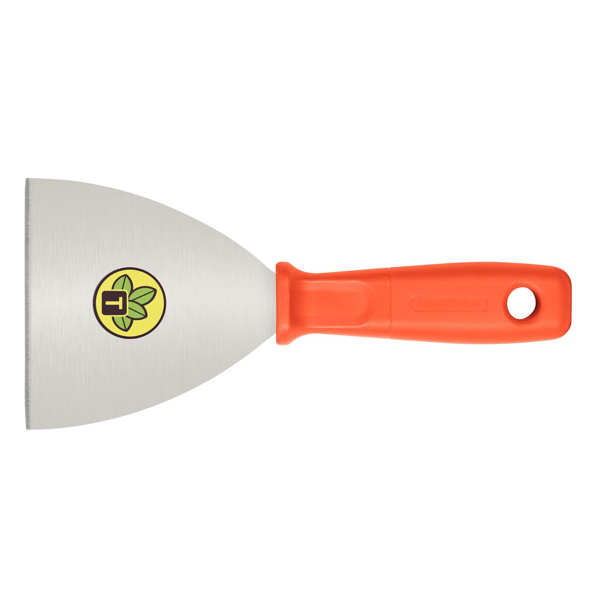ESPATULA DE ACO RIGIDA COM CABO PLASTICO COM 10CM TRAMONTINA