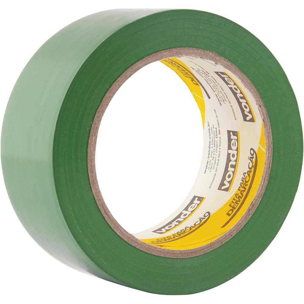 FITA DEMARCACAO DE SOLO VERDE 48MMX30M VONDER