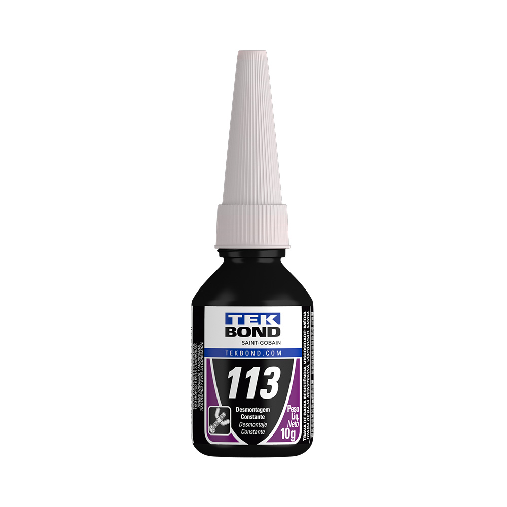ADESIVO TRAVA ROSCA BAIXO TORQUE 10G 113 TEKBOND