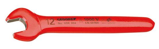 VDE CHAVE FIXA UMA BOCA 12MM GEDORE
