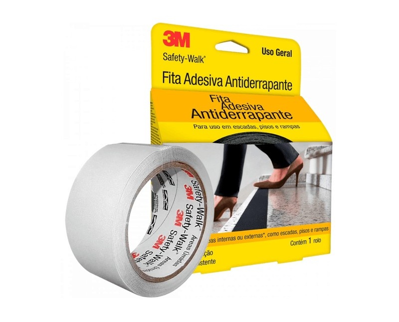 FITA ANTIDERRAPANTE 50MMX5M TRANSPARENTE 3M