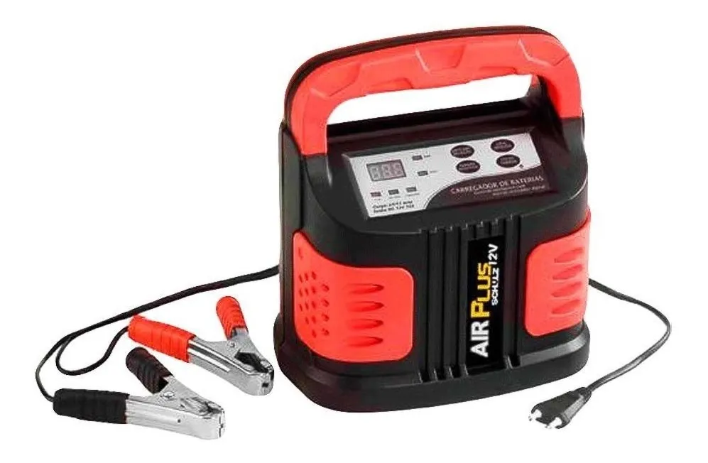 CARREGADOR DE BATERIA 12V 120AH AIR PLUS 110V SCHULZ