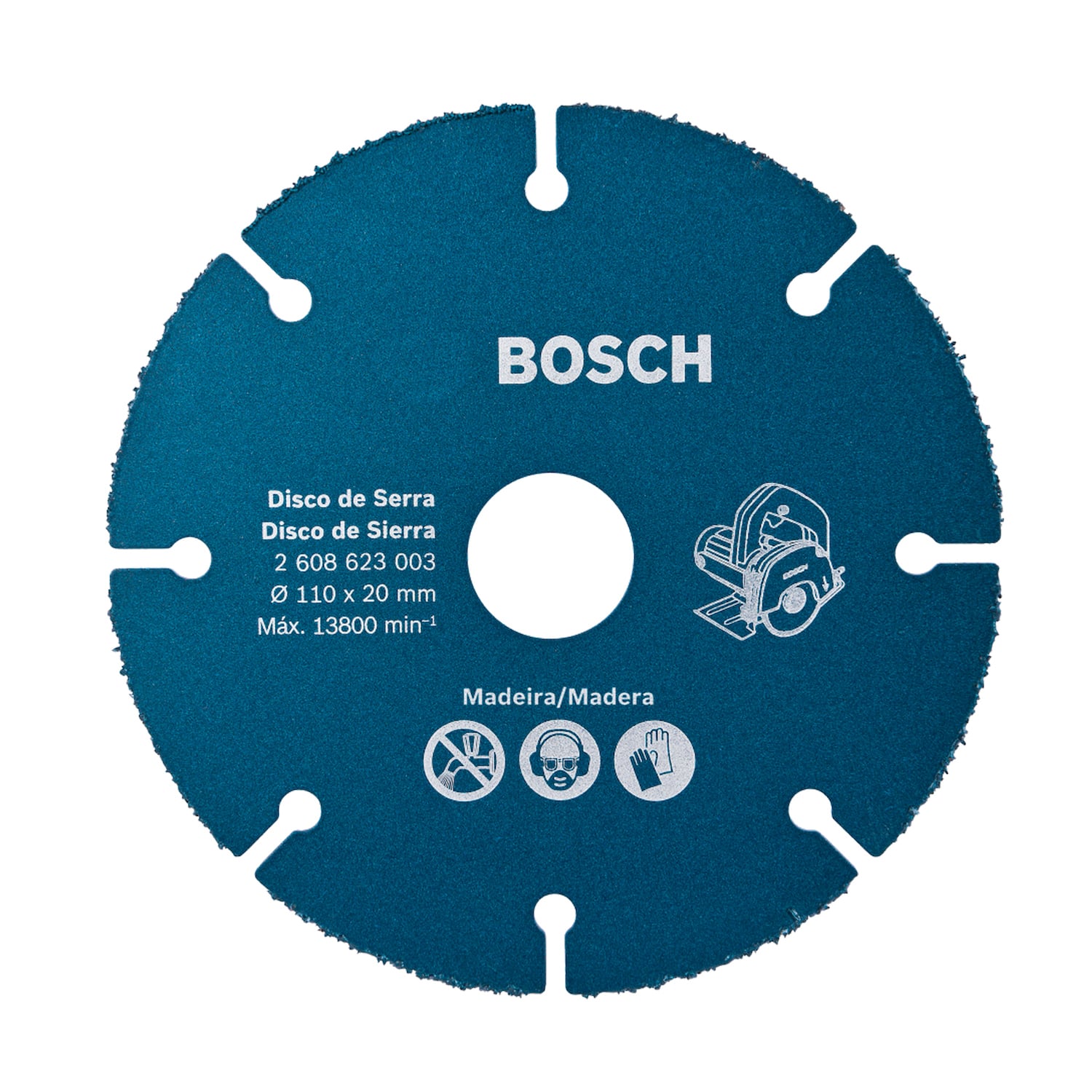 DISCO DIAMANTADO PARA MADEIRA 110X20MM BOSCH