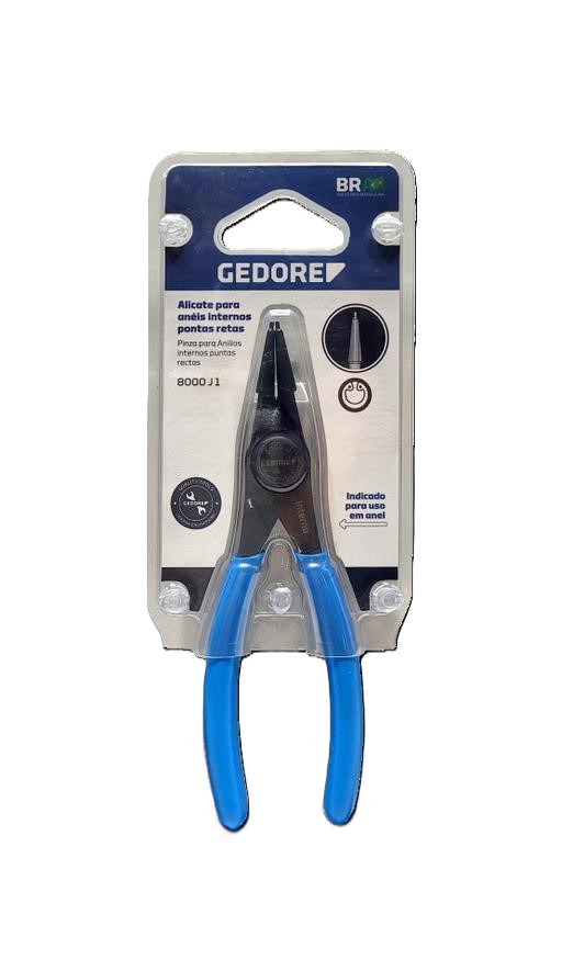 ALICATE PARA ANEIS INTERNO RETO 19-60MM 8000-J2 GEDORE