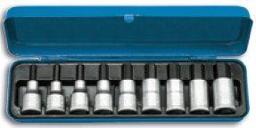 JOGO DE SOQUETE ALLEN 4-17MM IN19-8M GEDORE